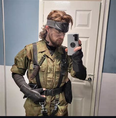 naked snake cosplay